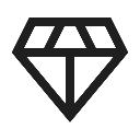 diamond 128dp 1f1f1f fill0 wght400 grad0 opsz48